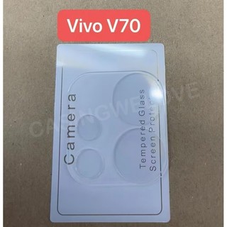 3 Miếng 3D Bảo Vệ Ống Kính Máy Ảnh Cho Vivo V70 Elite FE Lite 5G 4G 2026 Trong Suốt Kính Cường Lực Bảo Vệ Toàn Diện Mặt Sau