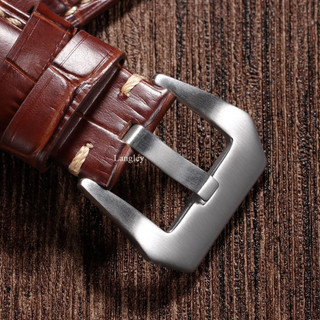 Đen Cá Sấu Họa Tiết Da Bò Da Thật Chính Hãng Dây Đeo Đồng Hồ 20mm 22mm 24mm 26mm Dây Đeo Đồng Hồ Nam Nữ Vòng Tay Thay Thế Cho SEIKO Diver TUNA