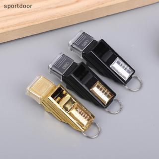 Còi Trọng Tài Chuyên Nghiệp Nhựa, Âm Thanh Lớn, Có Hộp và Dây Buộc - Thiết Bị Huấn Luyện Viên