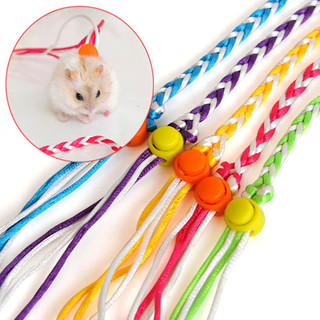 Dây xích thú cưng nhỏ 1.4m Dây nịt có thể điều chỉnh cho Hamster Rabbit Guinea Pig Walking