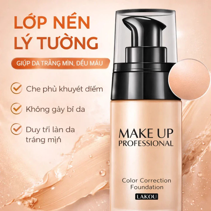 ⚡COD⚡Kem nền/che khuyết điểm/dưỡng ẩm Kem nền tự nhiên/Kem nền lâu trôi/Kem nền tự nhiên dưỡng ẩm và cấp nước