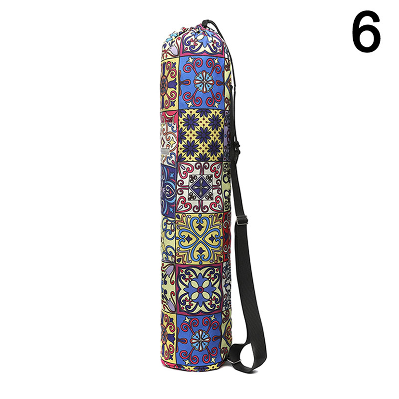 Túi đựng thảm tập Yoga có dây đeo vaiAdjustable, in hình đẹp, phù hợp cho việc tập luyện và thể thao