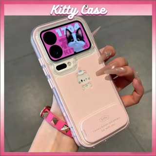Có thể tháo rời 2 trong 1 mềm TPU trường hợp cộng với gương đứng cho iPhone 17/16/15/14/13/12/11 Pro Max Plus