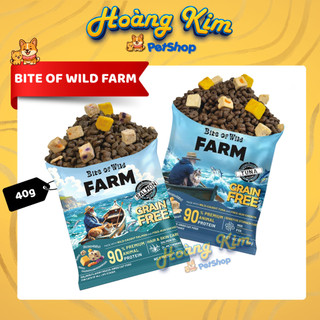 Gói Dùng Thử 50g Bite Of Wild Farm – Tiện Lợi & Giàu Topping Thịt Sấy