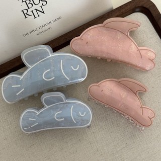 Kẹp Tóc Hình Cá Heo Sáng Tạo, Vuốt Tóc Dễ Thương Cho Các Bạn Gái