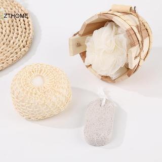 ZTHOME 4 / 5 / 6 Bộ Spa Buet-paed bằng gỗ thân thiện với môi trường tự nhiên Làm sạch da toàn thân Spa Dụng cụ tắm Quà tặng Bộ HOT