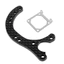 Sợi Carbon Động Cơ Tản Nhiệt Gắn Chân Đế Cho Tamiya XV01 XV-01 1 / 10 RC Xe Nâng Cấp Phần Phụ Kiện