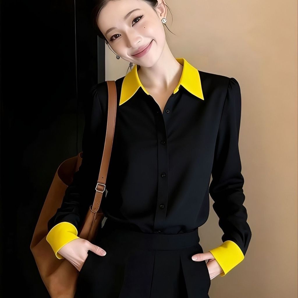 Áo sơ mi dài tay thời trang cho mùa xuân - Phong cách mới