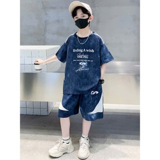 Bộ quần áo bé trai mùa hè 14-52kg mẫu ONEING. Chất liệu co dãn thoáng mát. NL19