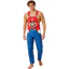 SY3 Trang phục cosplay Super Mario treo quần dành cho người lớn, phù hợp Halloween