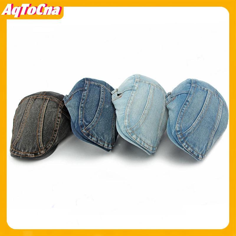 Mũ Denim Unisex, Chất Liệu jean chắc chắn, Phù Hợp Mọi Mùa