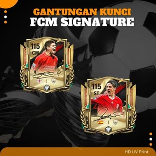 FC MOBILE GANTUNGAN KUNCI AKRILIK TEMA EVENT KARTU PEMAIN SEPAKBOLA FCM TERUPDATE HD QUALITY
