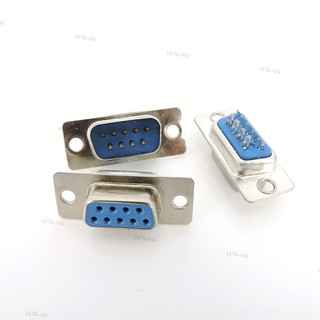 5 Cái Hoặc 1 Cặp Hoặc 5 Cặp 9 pin 9 Lõi DB9 Nam Nữ Đầu Kết Nối Dây Loại Liên Kết RS232 Nối Tiếp Cổng Gắn Nhựa Vỏ Cắm 17VN1