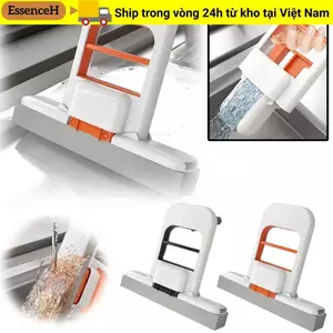 ESSENCEH Cây lau nhà mini để bàn, gấp gọn, dùng khô ướt, thấm nước, bền