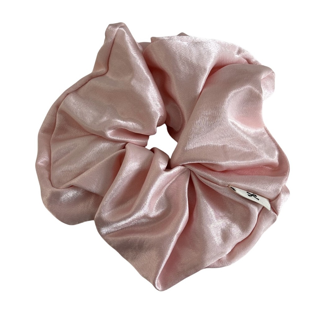 Dây buộc tóc bằng vải đuôi ngựa Satin Hàn Quốc