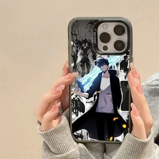 Solo Leveling Ốp Điện Thoại Cho OPPO Realme Note 50 60 C53 C55 C65 C63 C75 C33 C35 C31 C15 C20 C21 C21Y C25Y Laser Cứng IMD Classic Ốp Lưng Bảo Vệ Camera Vỏ Bảo Vệ