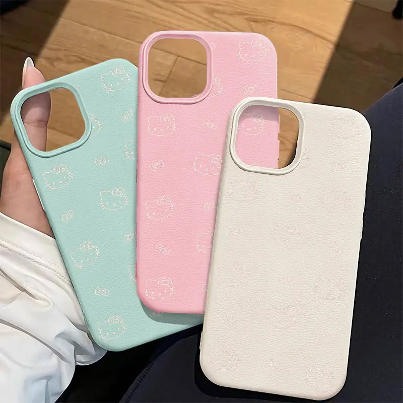 Ốp Silicon Mềm Mèo Con Cho iPhone 11-16 Pro Max/XR/7-8 Plus