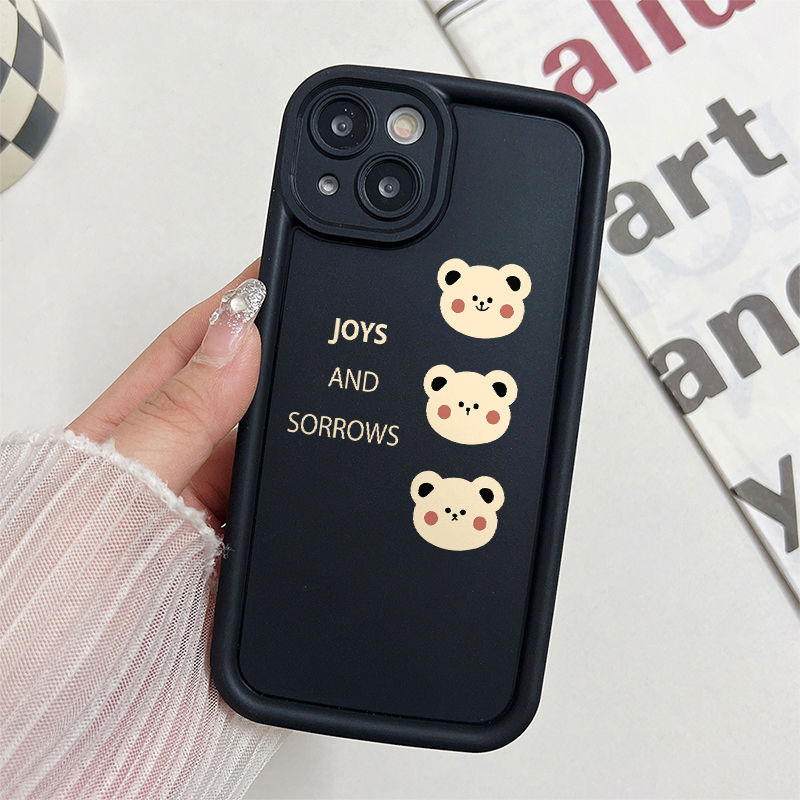 Ốp Lưng Cho Samsung Galaxy S26 S25 S24 S23 S22 S21 S20 Plus Ultra FE A04S A03S A02 M02 A12 M12 M32 A20 A30 A50S A30S Thiết Kế Mắt Thiên Thần Chống Rơi Motif Ba Đầu JGS477