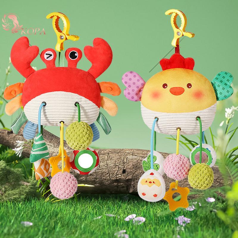 Đồ chơi dây kéo động vật KOPA Montessori - Đồ chơi lục lạc & cổ vũ cho trẻ sơ sinh cho giường ngủ VN
