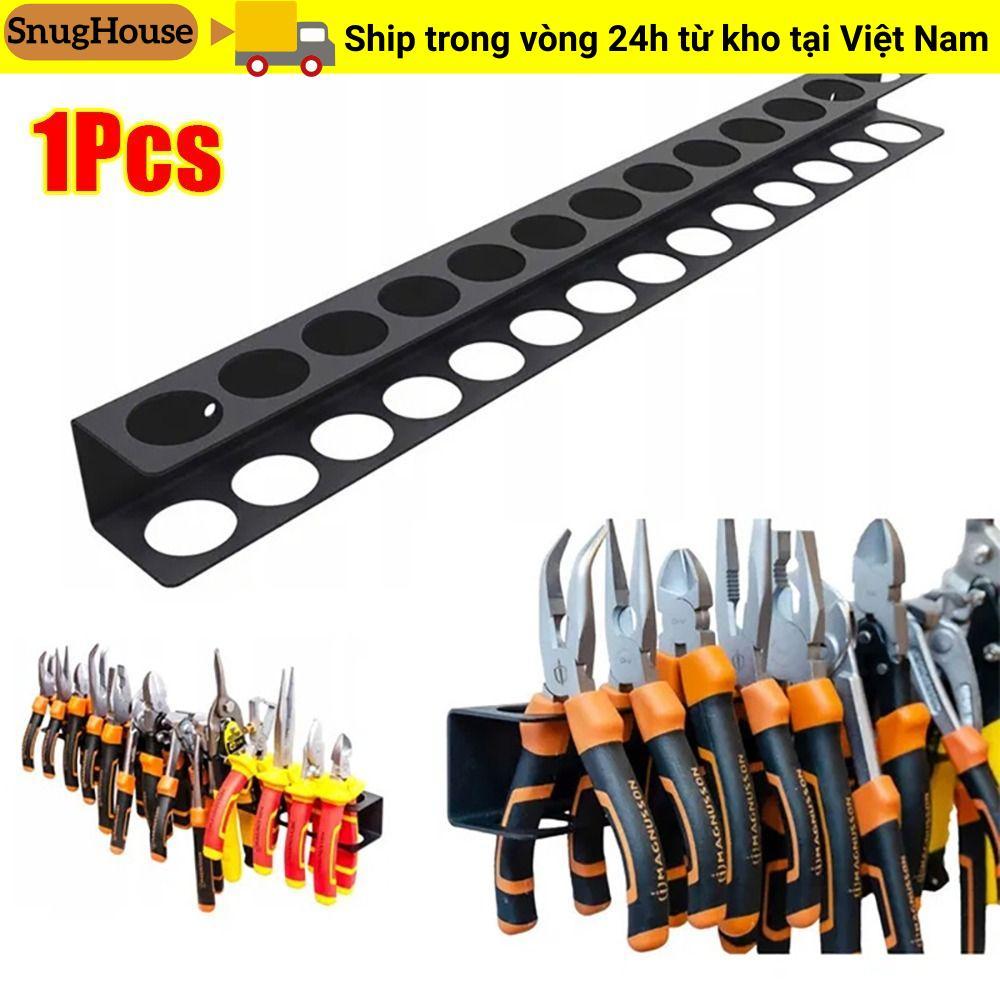 SNUGHOUSE 1 Cái Kìm Giá Đỡ, Treo Tường Dụng Cụ Cầm Tay Tua Vít Giá Treo Tường, Phụ Kiện Xưởng Kìm Búa Dụng Cụ Thép Sắp Xếp Lưu Trữ