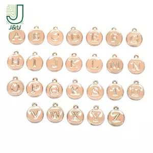 Vòng tay trang sức DIY với 26 chữ cái quyến rũ, phù hợp làm thủ công