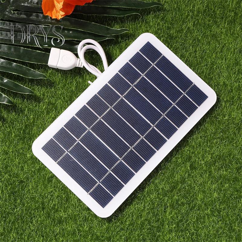 (TFT) Bảng Điều Khiển Năng Lượng Mặt Trời 2W Với USB Chống Thấm Nước Đi Bộ Đường Dài Và Cắm Trại Pin Di Động Điện Thoại Di Động Sạc Ngân Hàng Bảng Sạc 5V MỚI