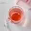 TRTR Nơ Hồng Thủy Tinh Dễ Thương Cốc Nước Hoạt Hình Nơ Cốc Thủy Tinh Sọc Dễ Thương Doodle Cà Phê Cốc Hộ Gia Đình Trà Trái Cây Nước chanh Bé Gái Quà Tặng VN