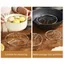 Giá nồi ROLY, Giá hấp bằng thép không gỉ chống trượt, Chân máy cách nhiệt dày có thể xếp chồng lên nhau Giá để đồ nhà bếp Bếp