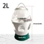 Top 2L Pigeons Waterer Clear Tanks cho mức độ dễ dàng Kiểm tra cơ sở nâng lên Thoải mái thẳng đứng Uống nước gia cầm Tưới nước Acces