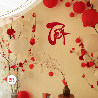 [Tết 2026]Chữ TẾT nỉ nhung 40cm/50cm trang trí tiểu cảnh-Chữ Tết trang trí nhà cửa, lớp học, hội chợ ANGIHOME
