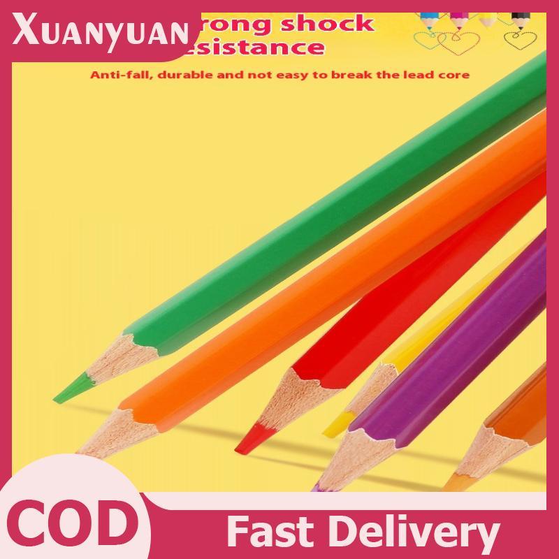 XUAN Chì màu hòa tan trong nước, Bút chì màu xóa được, Bút chì dầu sinh viên nghệ thuật, Bộ cọ, Tranh văn phòng phẩm VN