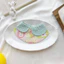 Khăn Nước Bọt Cho Thú Cưng Dễ Thương Macaron Màu Kẻ Sọc Yếm Cho Chó Chó Nhỏ Mèo Trang Trí Muppet Anh Ngắn