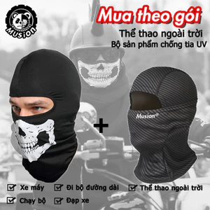 Mua Balaclava thoáng khí cho nam - Phù hợp đi xe đạp & xe máy ngoài trời