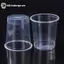 Ge 10 Cái 500ml Dùng Một Lần Nhựa Trong Suốt Sơn Trộn Cốc Trộn Sơn Trộn Hiệu Chỉnh Cốc n