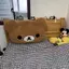 Dễ Thương Rilakkuma Sang Trọng Búp Bê Đầu Giường Eo Hỗ Trợ Tựa Lưng Lớn Có Thể Tháo Rời Có Thể Giặt Ngủ Gối Lớn Đệm Quà Tặng Sinh Nhật