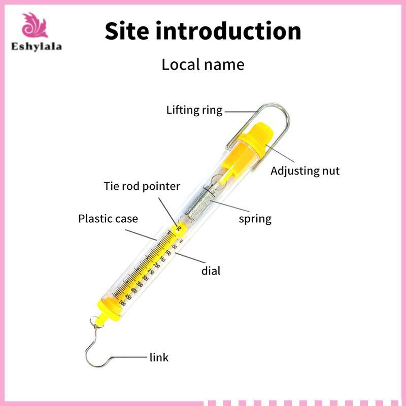 14005 Động lực kế hình trụ 1N / 2.5N / 5N / 10N Cân bằng lò xo Hình ống [MỚI]