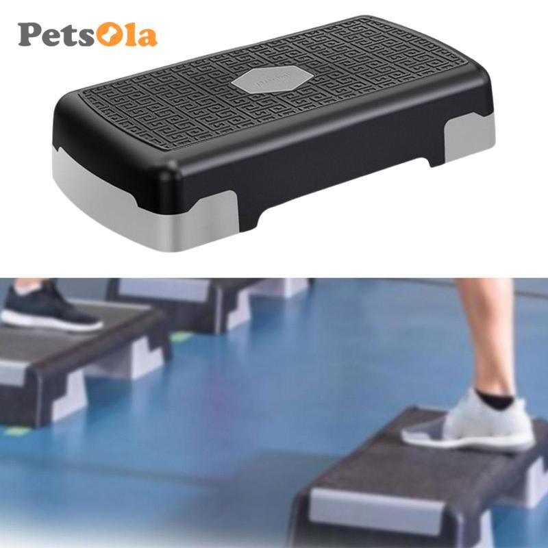 Stepper aerobic điều chỉnh được cho phòng gym tại nhà - Tập luyện sức khỏe tim mạch với băng ghế chống trượt