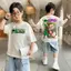 Dành Cho Trùm Trẻ Em Unisex cotton Làm ZORO Streetwear 2 Áo Phối Đẹp Dùm