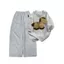 Sét bộ quần áo da cá in Ngựa xám + áo phông oversized hình CON LỪA, lý tưởng -quanaaounisex94