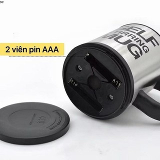 Cốc Khuấy Cà Phê Tự Động 400ml Sử Dụng  Pin AAA Chất Liệu Nhựa ABS Có Nắp Đậy Và Tay Cầm Chắc Chắn