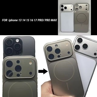 [JLK] Nâng cấp tức thì Ốp điện thoại từ tính 17Pro / 17ProMax Luxury Matte AG cho iPhone Air 13 14 15 16 17 Pro Max Bảo vệ ốp lưng chống sốc