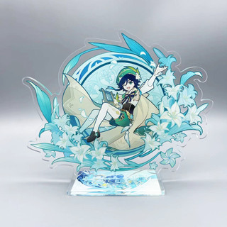 Furina Stand Acrylic Game  Figure Wanderer Tighnari Cyno Kaedehara Kazuha Barbatos Windblume Festival Collection Prop