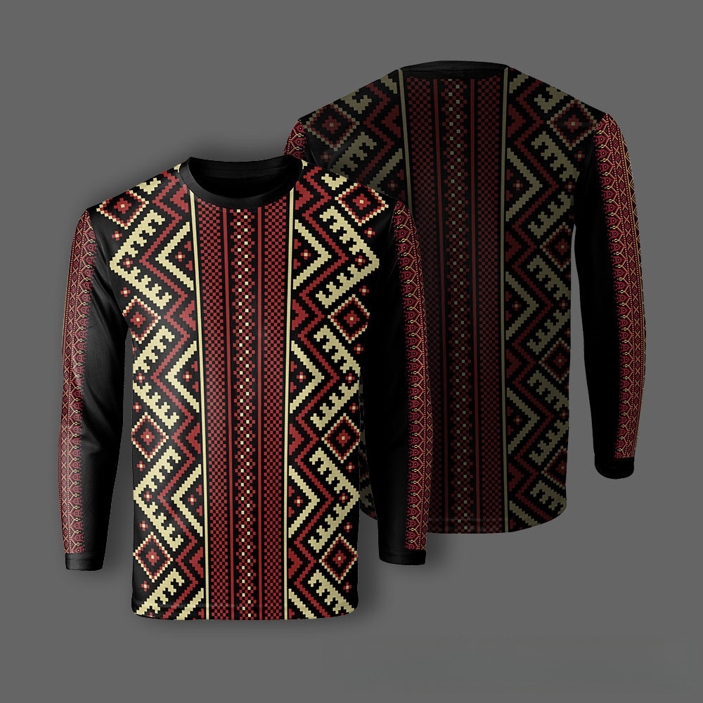 Bộ barong dài tay cho nam giới - thiết kế đương đại thể hiện văn hóa dân tộc