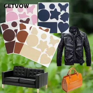 GETVOW - Miếng dán sơ cứu đa năng cho da, chất liệu chống thấm nước, phù hợp sửa chữa ghế sofa ô tô, túi xách, áo khoác và nội thất
