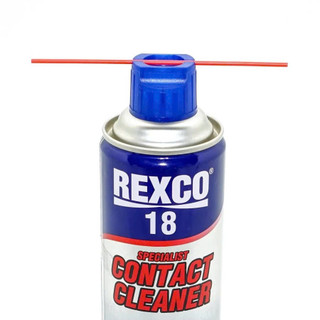Chai xịt tẩy rửa linh kiện điện Hiệu Quả, Kéo Dài Tuổi Thọ REXCO 18 CONTACT CLEANER dung tích 500ml 220ml