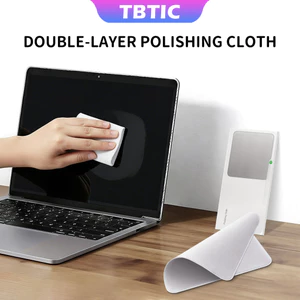 TBTIC Vải lau đa năng đánh bóng màn hình cho Apple iPhone/iPad/máy tính bảng/máy ảnh, vải microfiber vệ sinh ống kính
