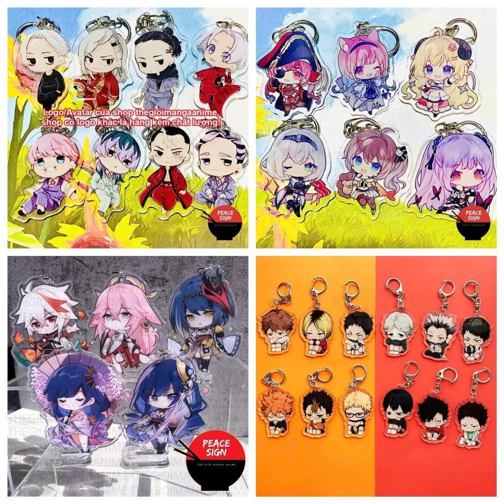 Móc khóa MA ĐẠO TỔ SƯ ver TREO THỎ in hình manhua chibi mica trong acrylic keyring