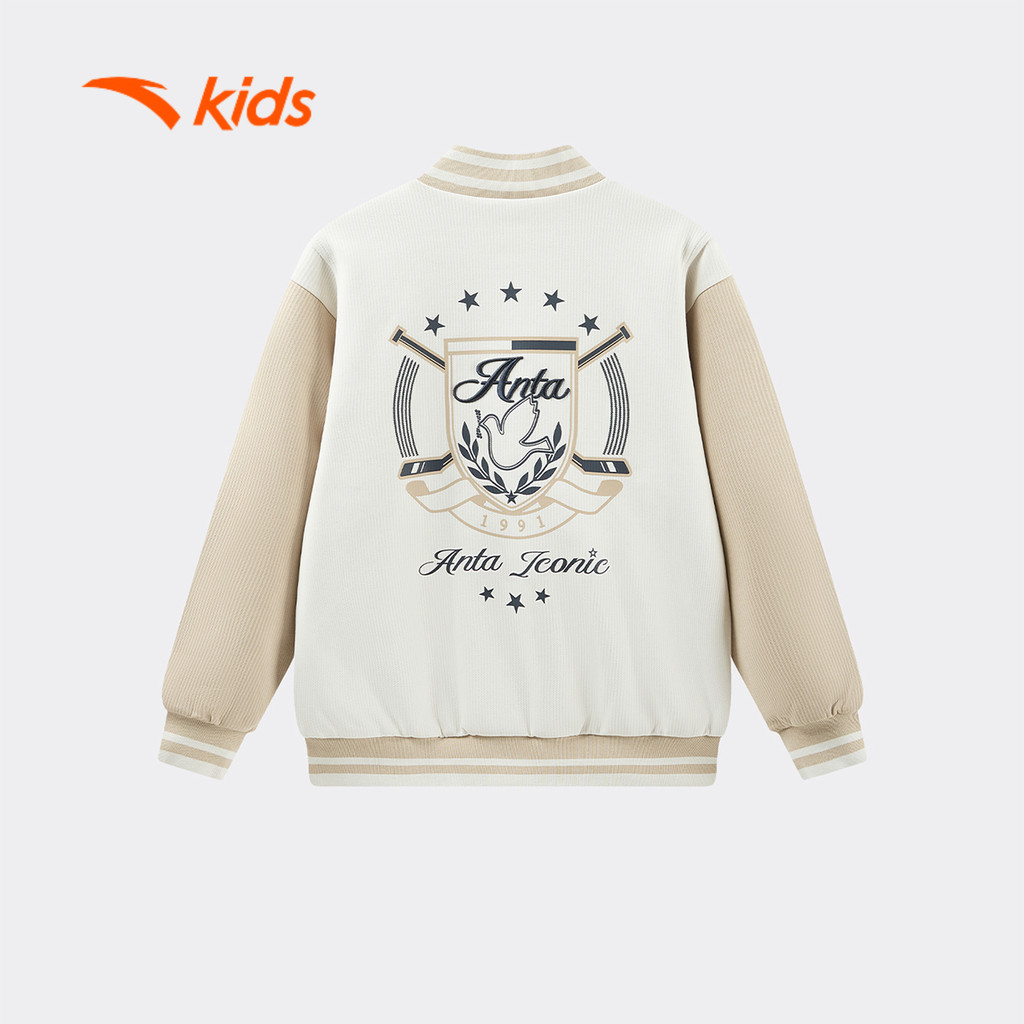 ANTA Kids Áo Khoác Boomber Thời Trang Bé Trai 3526A8709