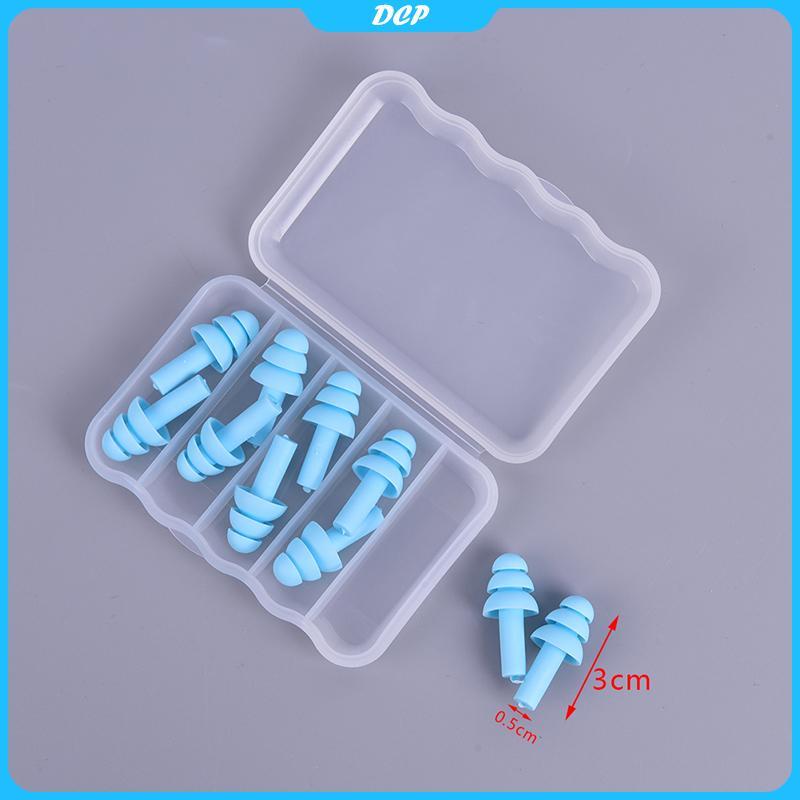 [DCP] 5 cặp Nút tai silicon nút tai Ngủ Nút tai giảm tiếng ồn [VN]