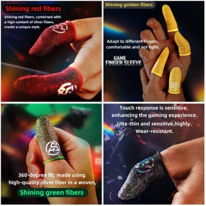 Găng tay ngón tay có hiệu ứng phong cách Găng tay ngón tay chơi game có độ nhạy cảm cao cấp dành cho game thủ chuyên nghiệp và thông thường